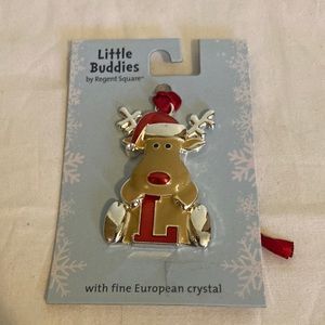 Little Buddies Initial L Christmas Ornament Hobby Lobby 2015